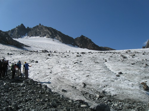 am Gletscher
