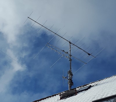 Antennen auf Dach
